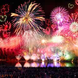 クリスマス花火/画像提供:ハウステンボス