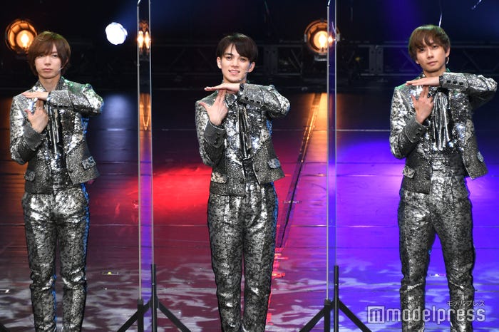 (左から)七五三掛龍也、宮近海斗、中村海人(C)モデルプレス
