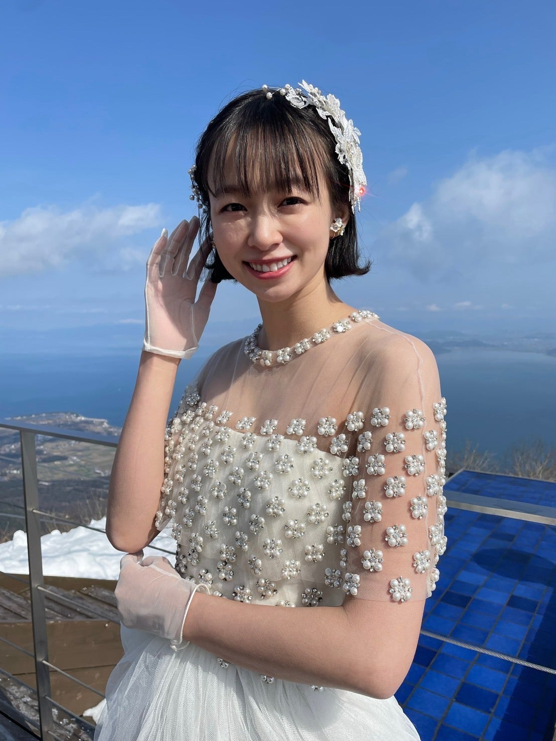 さかたりさ「少年と犬」（提供写真）