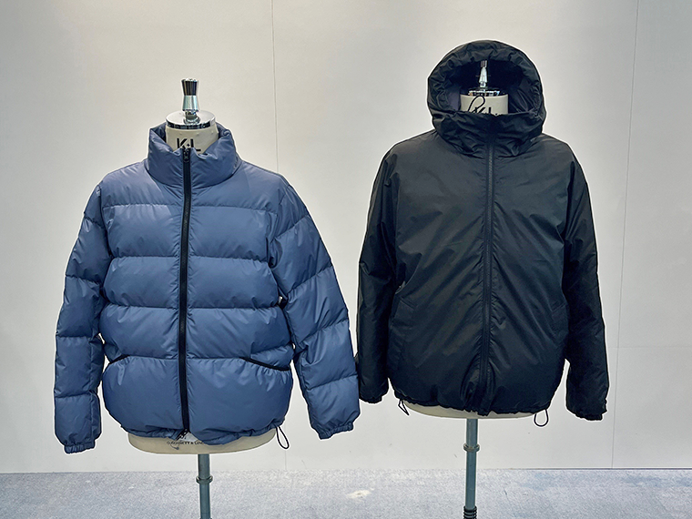 アンフィーロ アウターー コート 襟元3way オンワード樫山 ナイロン