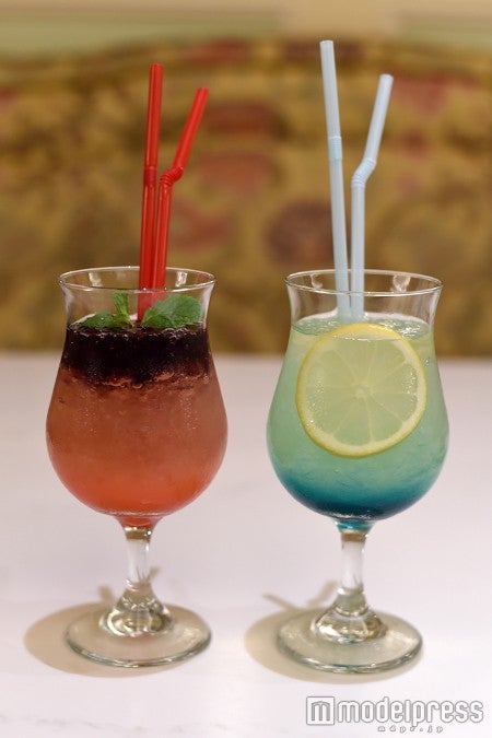 アナとエルサのフローズンファンタジー”スペシャルノンアルコールカクテル（C）モデルプレス