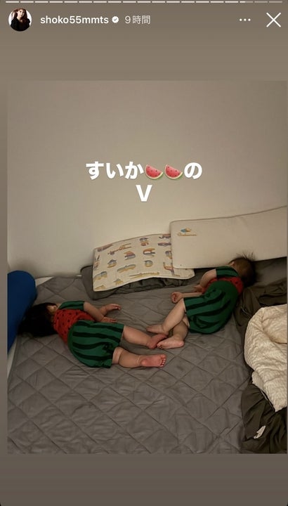 中川翔子Instagramストーリーズより