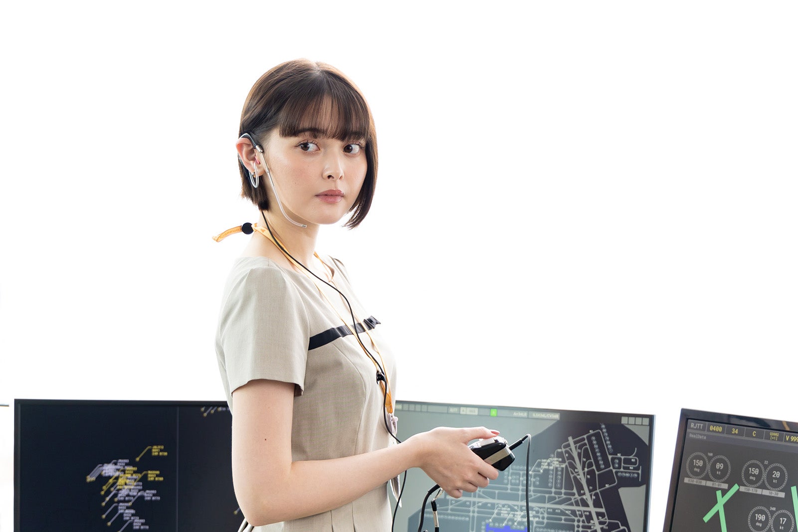 玉城ティナ／「NICE FLIGHT！」最終話より（C）テレビ朝日