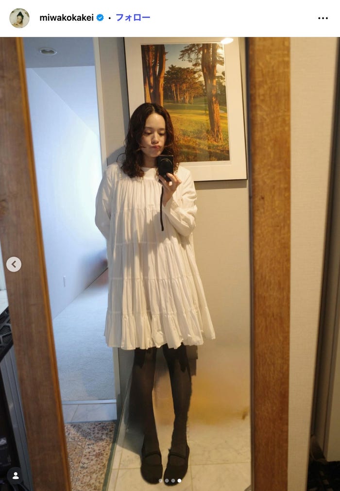 筧美和子Instagramより