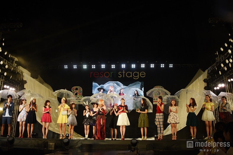 「a‐nation＆GirlsAward lsland collection by CanCam」