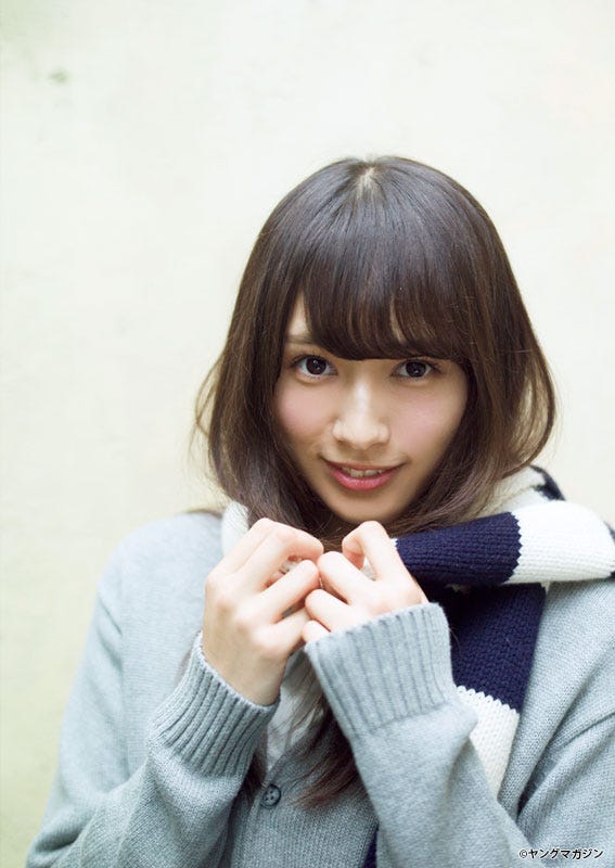 渡辺梨加(C)細居幸次郎/ヤングマガジン