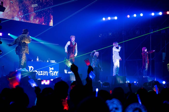 Repezen Foxx/「AGESTOCK2023 -Repezen Foxx TOKYO LIFE- in 国立代々木競技場 第一体育館」の様子(提供写真)