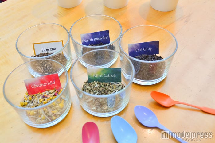 5種類の茶葉(C)モデルプレス