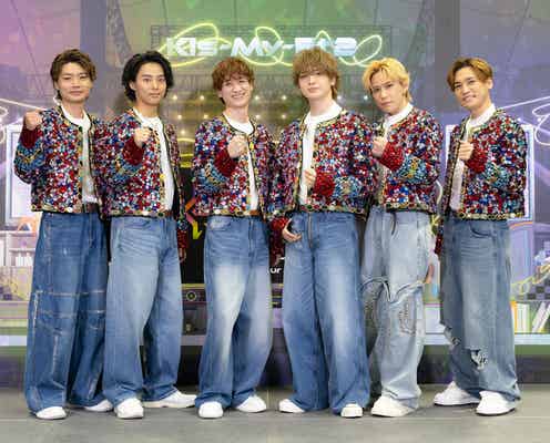 キスマイ“1人8キロ”豪華ジャケット姿で登場 ダイナミック演出もアピール【「Synopsis」囲み取材全文】