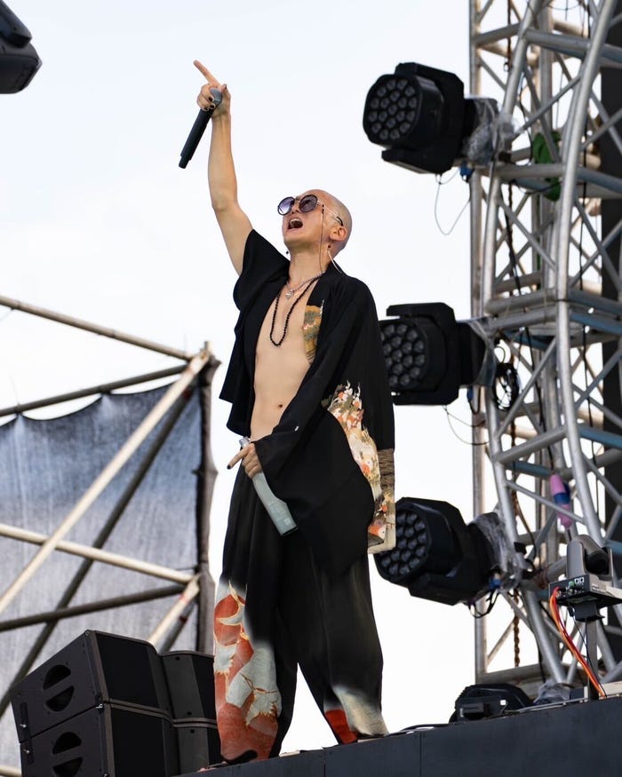DJ社長/「ULTRA Beach Bali 2024」より(提供写真)