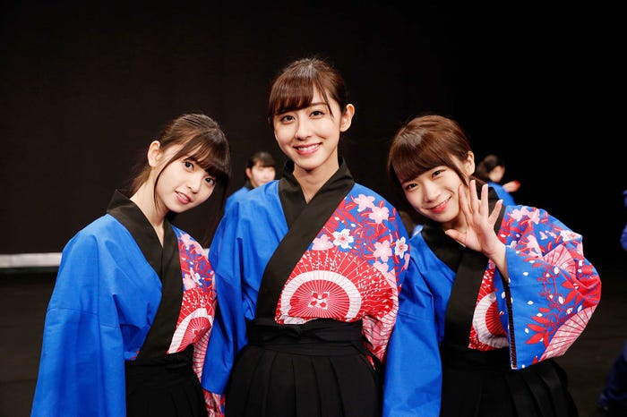 (左から)齋藤飛鳥、斎藤ちはる、秋元真夏(写真提供:NHK)