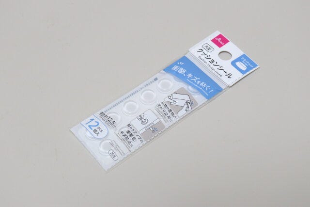 クッションシール（丸形、12.5mm、12個）　便利グッズ