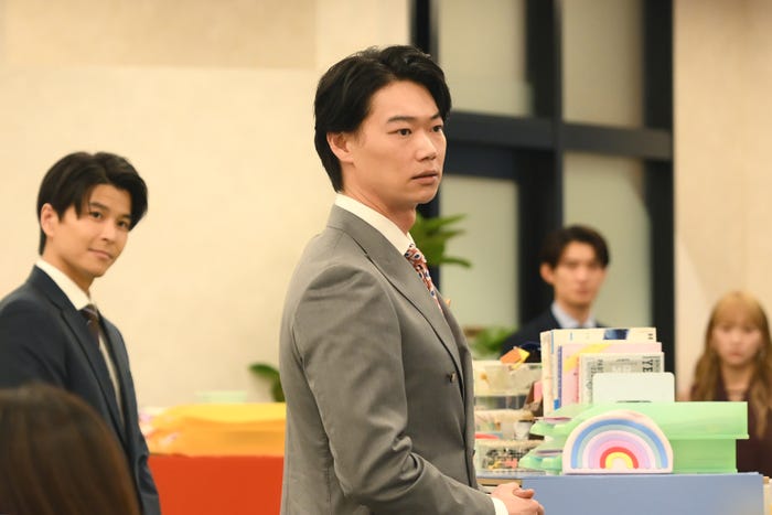 朝井大智、笠松将「フェイクマミー」第9話(C)TBS