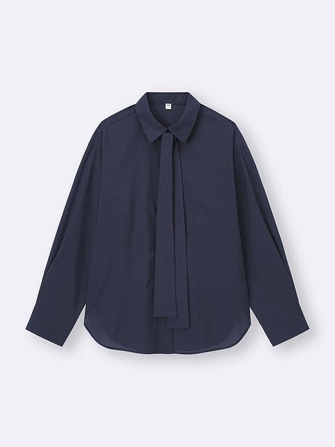 GU ボウタイシャツ GUのボウタイシャツ
