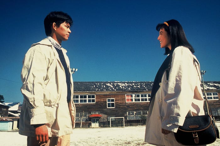 織田裕二、鈴木保奈美(C)フジテレビ