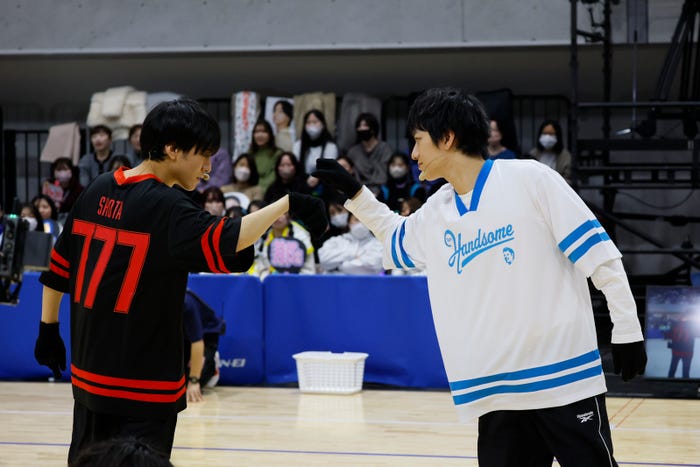 松島庄汰、水田航生「最初で最後?!TEAM HANDSOME!冬の大運動会」(提供写真)