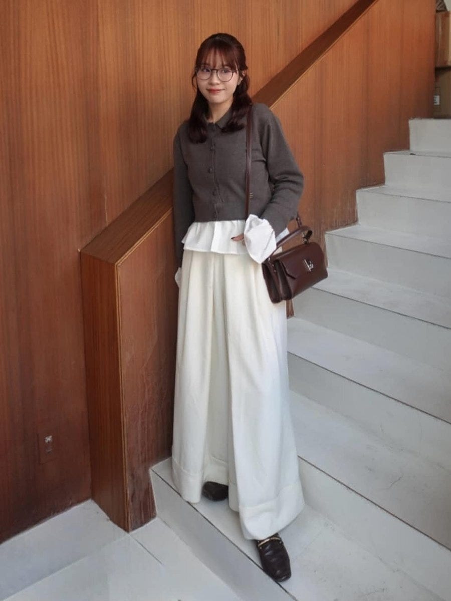 カーディガン コーデ カーディガンコーデ3