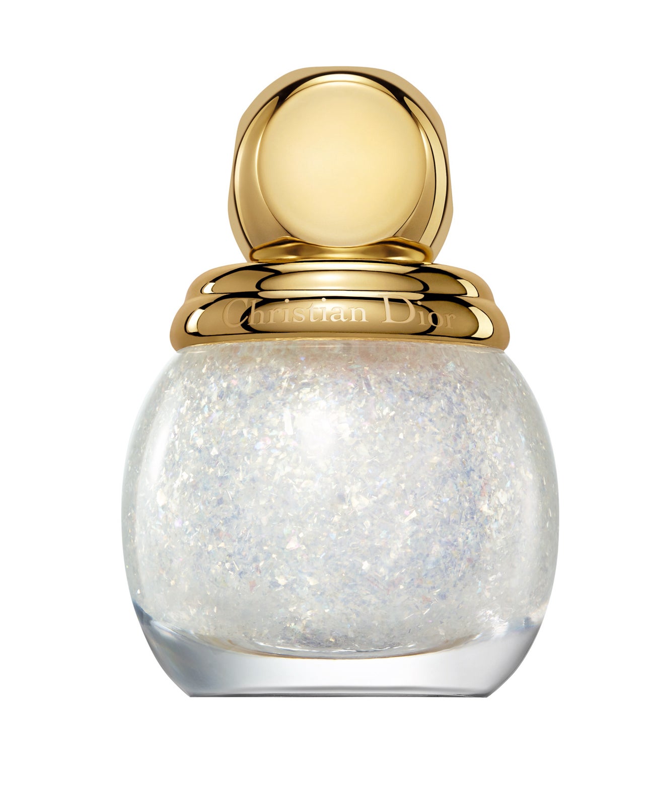 「ディオリフィック グリッター トップコート 001 ゴールデン スノー」（提供写真）