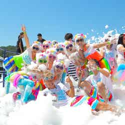 「バブルラン」2017年は全国5都市で開催　虹色の泡やバブルプールで泡まみれの夏／画像提供：スポーツワン
