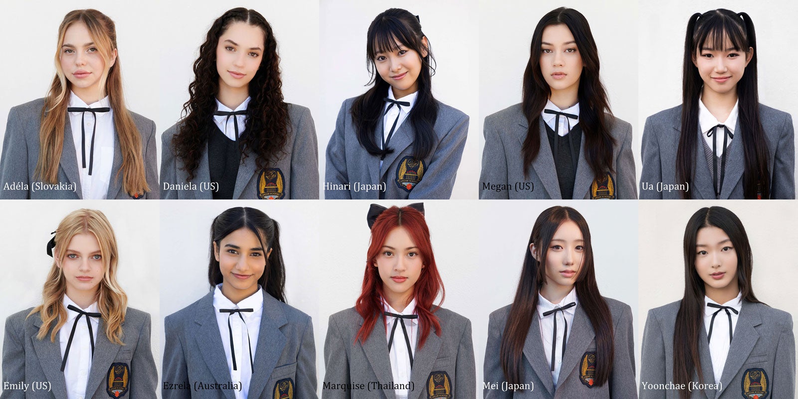 「Dream Academy」練習生プロフィール1（提供写真）