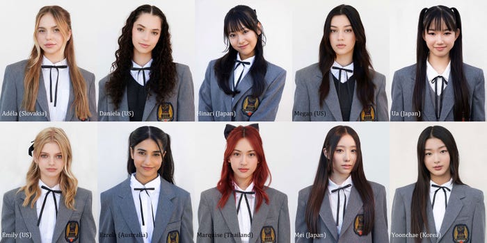 「Dream Academy」練習生プロフィール1(提供写真)