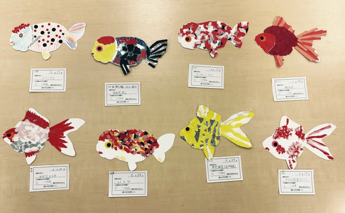 きんぎょ色あわせ／画像提供：オリックス