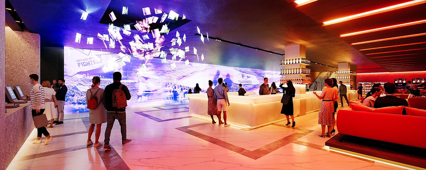 内観予想図（提供写真）