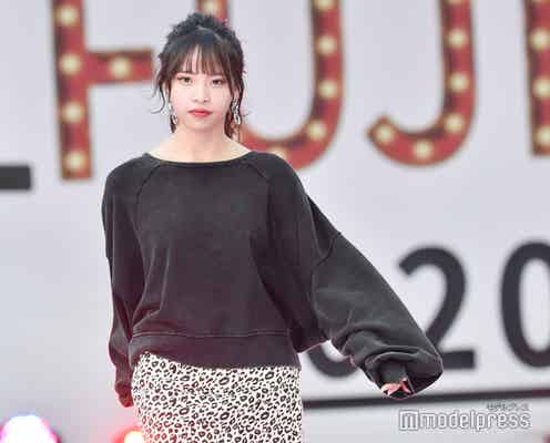 「今日好き」まる、“背中ざっくり”SEXYコーデで雰囲気ガラリ<超 FUJI-Q!2020 ~超十代の秋まつり~>