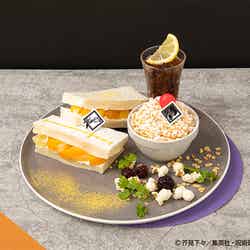 【七海建人/灰原雄】パン派&ご飯派のスイーツプレート 税込1,760円(C)芥見下々/集英社・呪術廻戦製作委員会