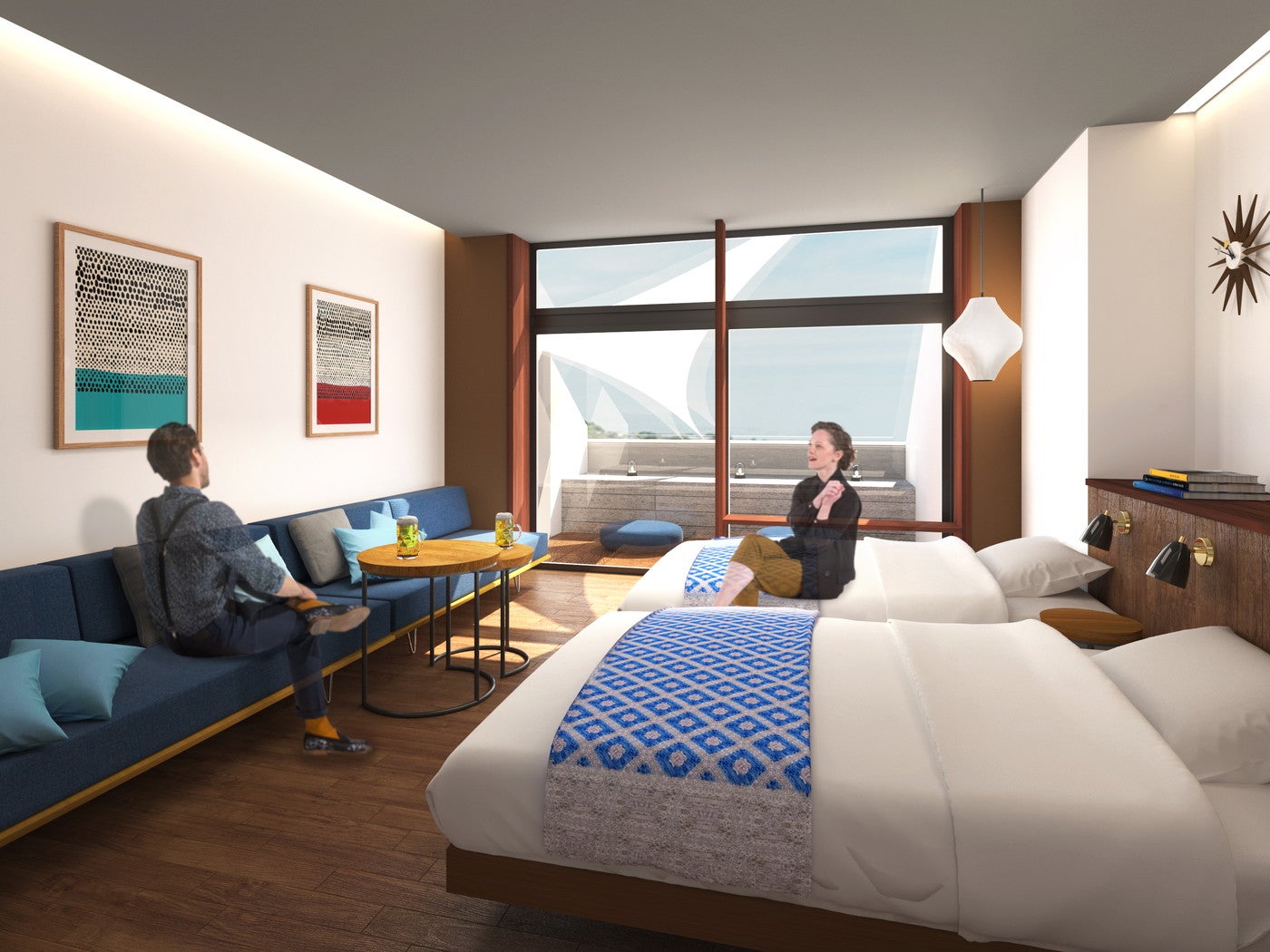 大阪北港マリーナ HULL／画像提供：トランジットジェネラルオフィス