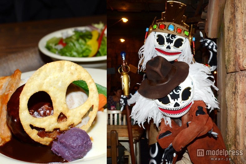 ディズニーハロウィーン、初登場のスケルトンに会えるレストラン