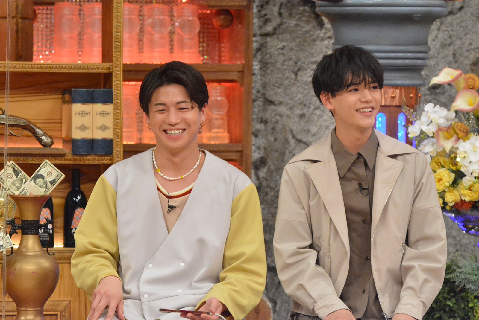 瀬口黎弥、中島颯太 （C）読売テレビ