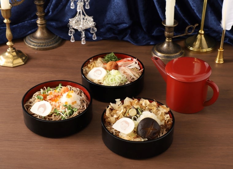 そば3枚セット　税込2,790円（C）青山剛昌／小学館・読売テレビ・TMS 1996