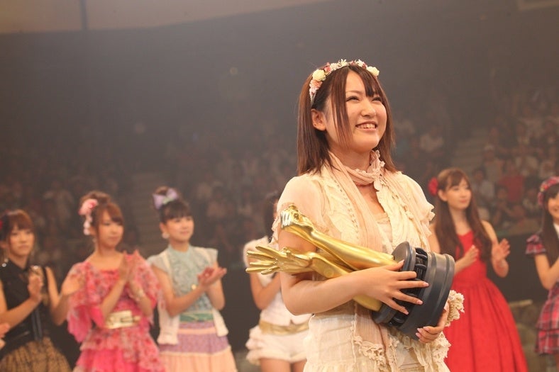 「AKB48 19thシングル選抜じゃんけん大会」の様子／(c) AKS