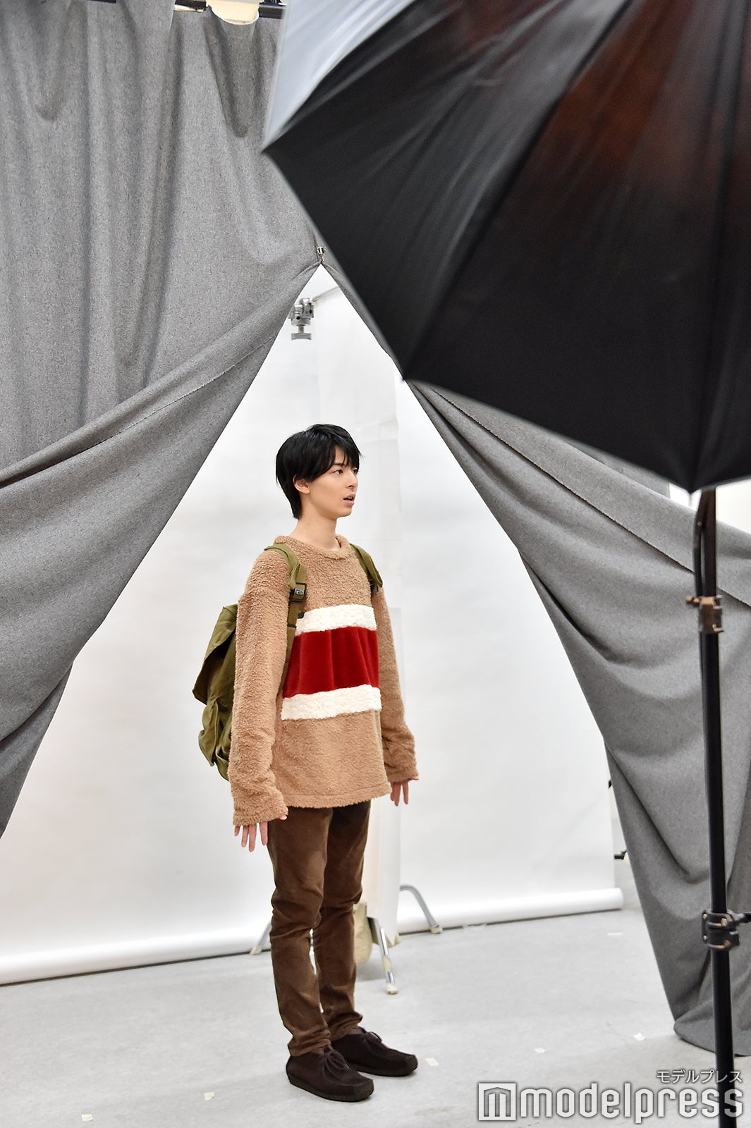 高杉真宙／「どーもくん」キービジュアル撮影メイキング（C）モデルプレス