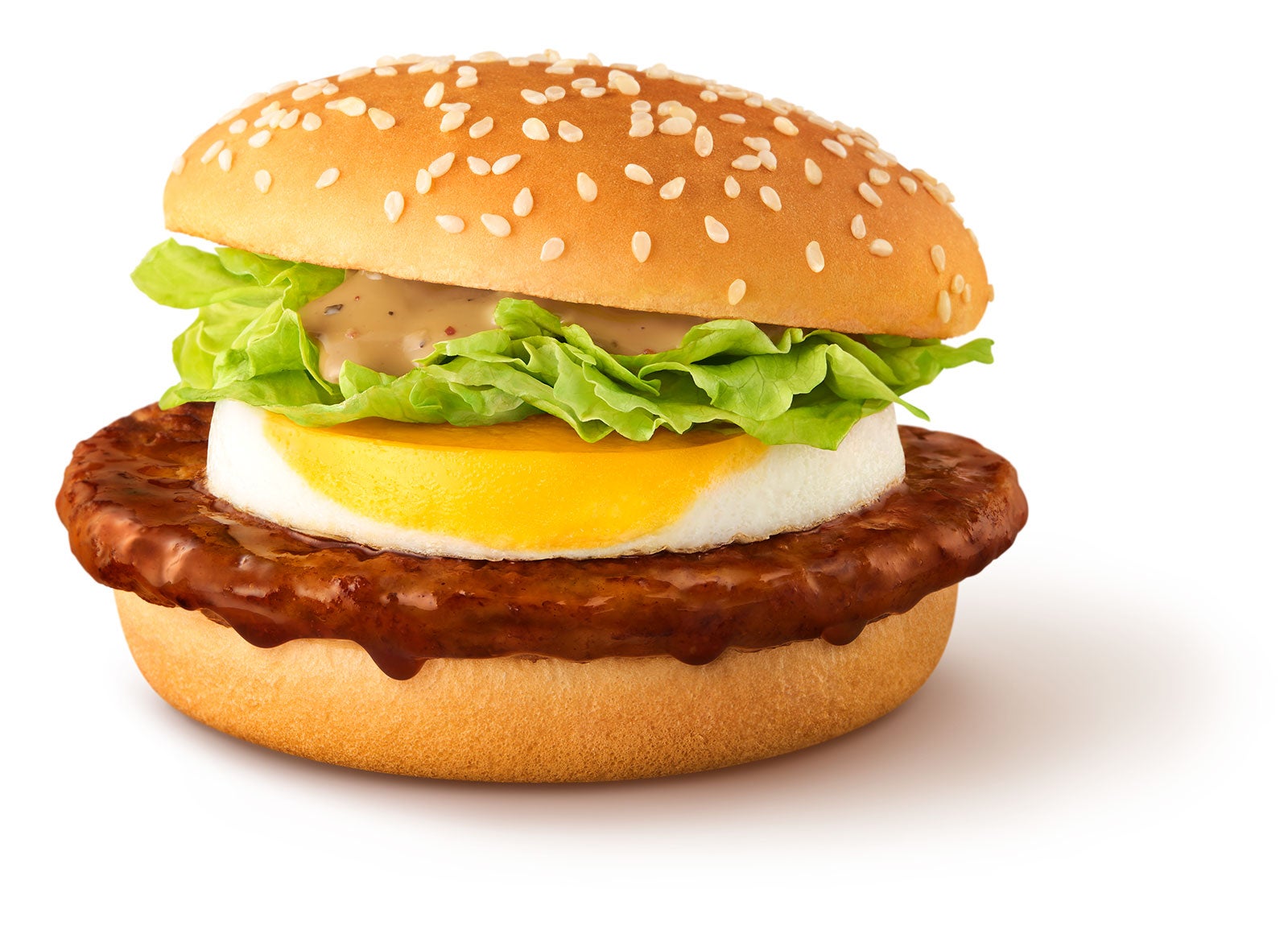 香ばし醤油マヨたまごてりやき／画像提供：日本マクドナルド