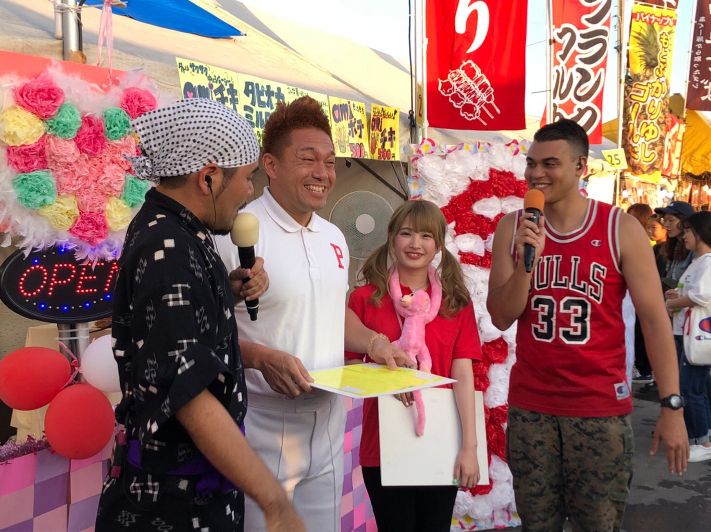 「amitapi」出店の様子（提供写真）