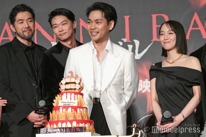 吉原光夫、笠松将、柳楽優弥、吉岡里帆(C)モデルプレス