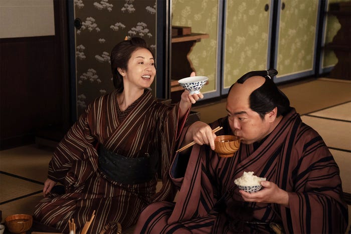 (左)高岡早紀「べらぼう~蔦重栄華乃夢噺~」第26話(C)NHK