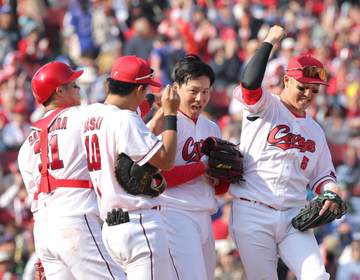 広島・栗林が成し遂げたプロ初先発1安打完封 同学年の島内が明かす「良吏らしい」発言