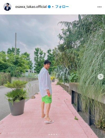 大沢たかおInstagramより