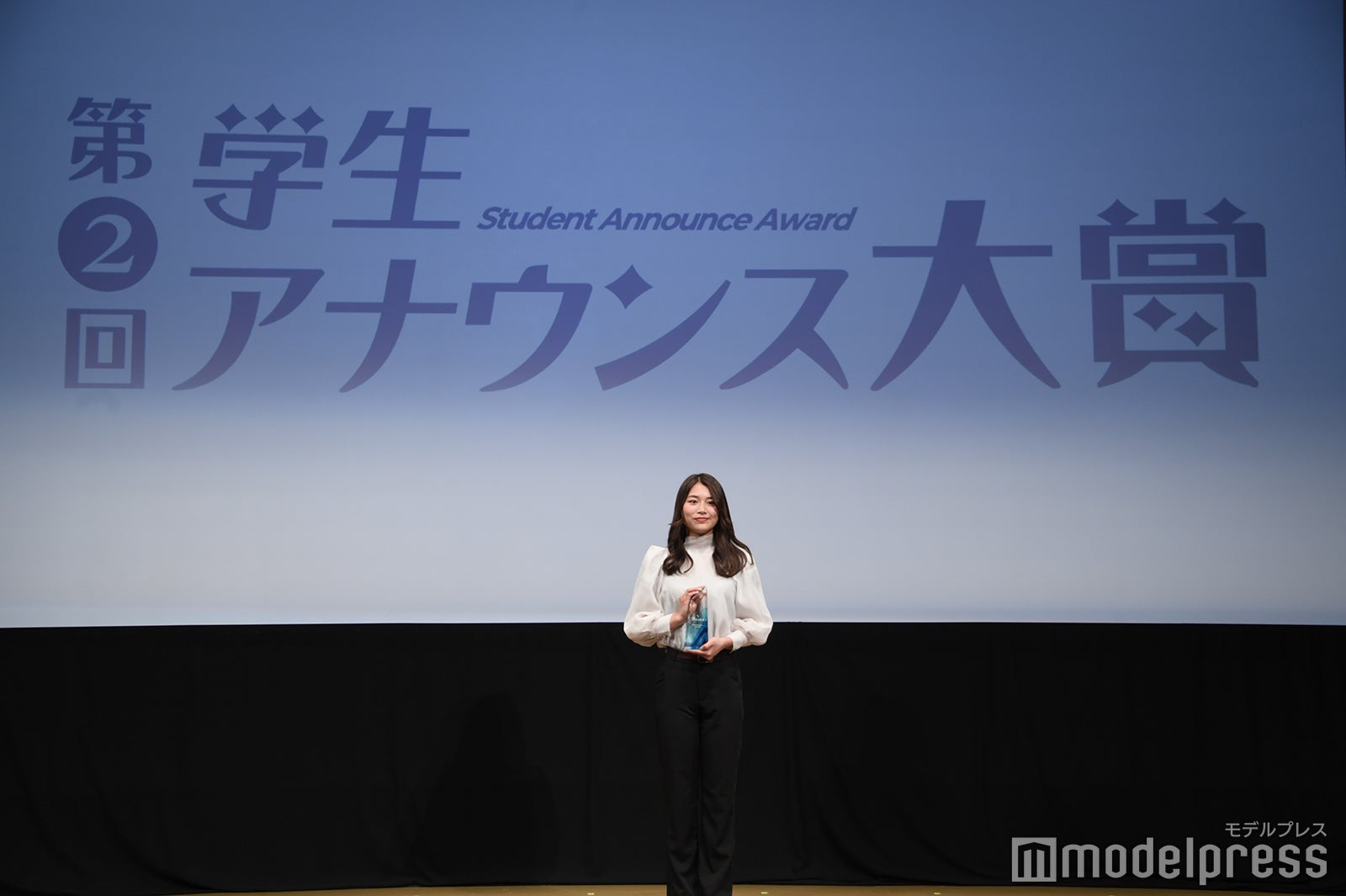 「第2回学生アナウンス大賞」グランプリ発表イベントの様子（C）モデルプレス