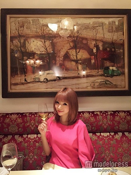 バースデー当日はフレンチディナーを堪能（画像提供：所属事務所）