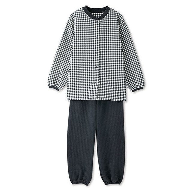 しまむら 眠眠ラボ×MUMU コラボ チェック柄のキルトパジャマ しまむらの眠眠ラボ×MUMUコラボのチェック柄のキルトパジャマ