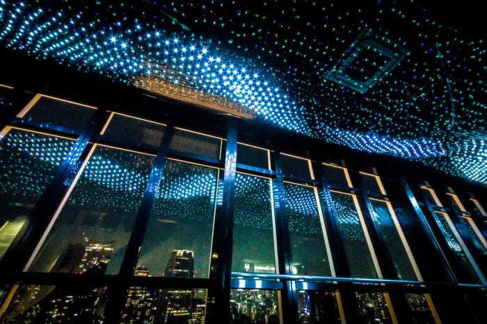 東京タワー天の川イルミネーション(C)TOKYO TOWER