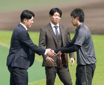 阪神 島田海吏と豊田寛に戦力外通告 島田は号泣「結果出ない時にも『頑張れ』って」 今後は「正直、半々です」と吐露
