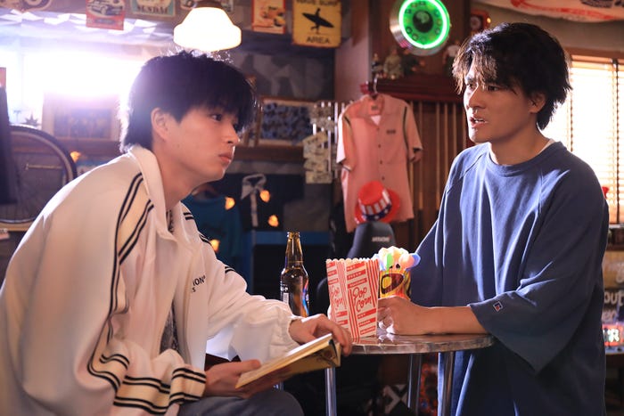 曽田陵介、森本慎太郎「街並み照らすヤツら」第4話より(C)日本テレビ