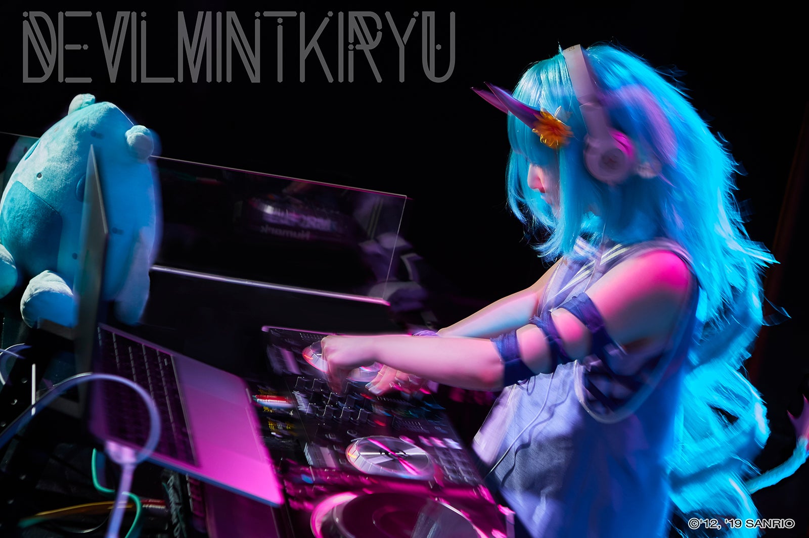 DJ DEVILMINTKIRYU（C）1976，2009 SANRIO CO．，LTD．（C）1976，1990，1993，1996，2001，2005，2019 SANRIO CO．，LTD．