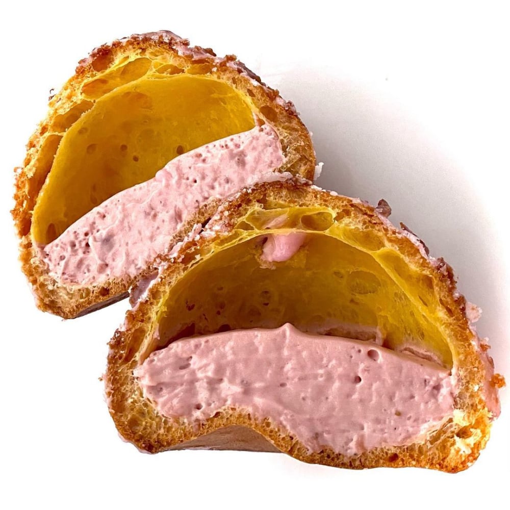 いちごクッキーシュー