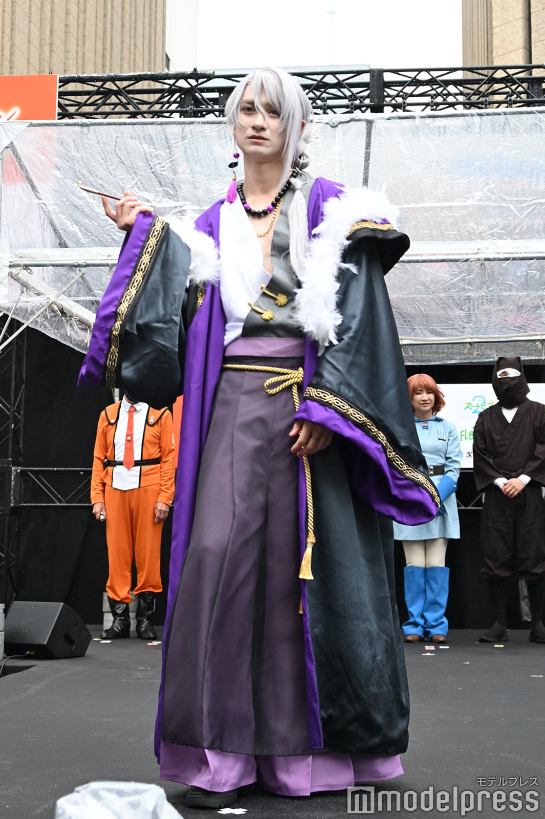 「恥ずかしい」と言いながらも堂々のランウェイで会場を沸かせた宮田俊哉（C）モデルプレス